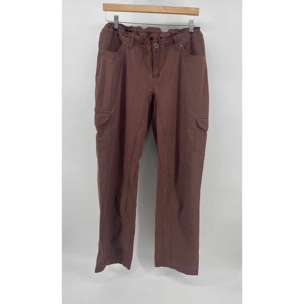 Kuhl Women's Hiking Cargo Pants Size 16 Reg Brown Outdoor‎ Stretch Pants